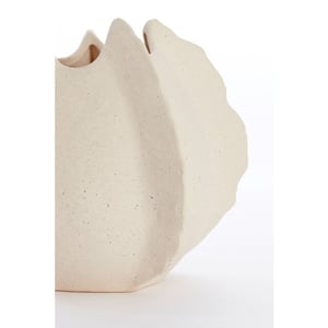 Light & Living vaas deco 26,5x26x23 cm kelapa keramiek crème