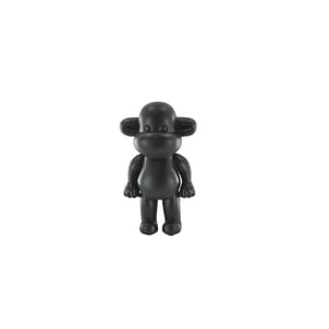 House Vitamin Ornament monkey figurine 'the legend' black 11x7x19cm