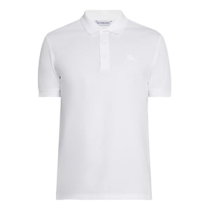 Burberry Eddie Ekd Vit Pikétröja