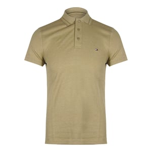Tommy Hilfiger Donker Duinbeige Poloshirt