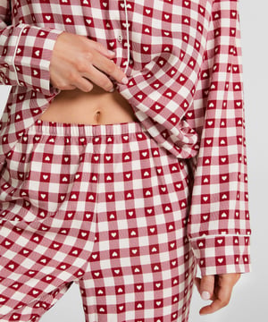 Hunkemöller Pyjamaset Twill