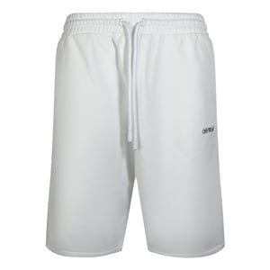 Off-white Stitch Diags Skate Sweatshorts White