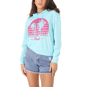 BRAVE SOUL Womens Pullover Hoodie Long Sleeve Tops Hooded Sweatshirt Jumper