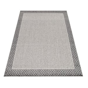 Muratap Aruba binnen & buiten vloerkleed laagpolig grijs- 60x100cm