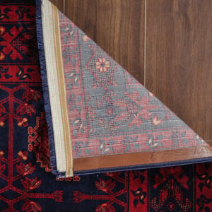 Muratap Keshan oosters vloerkleed laagpolig klassiek vintage tapijt / navy- 160x230 cm