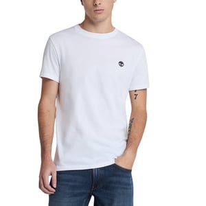 Timberland Mens T Shirts Classic Logo Summer Crew Neck Dunstan River Tops New