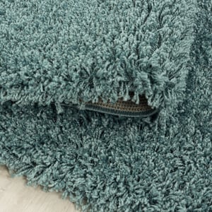 Muratap Monaco soft shaggy hoogpolig vloerkleed blauw / 300x400 cm