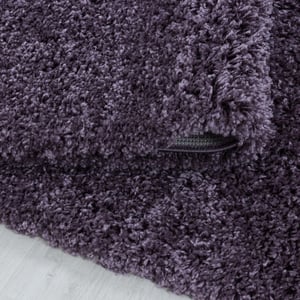Muratap Monaco soft shaggy hoogpolig vloerkleed lila / 100x200 cm