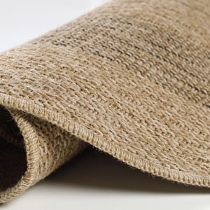 Muratap Natur vloerkleed berlin rond buitenkleed sisal laagpolig indoor en outdoor 120 cm rond