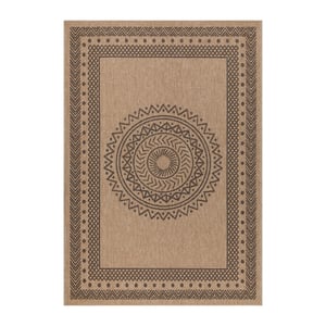 Muratap Natur vloerkleed kumar buitenkleed sisal laagpolig indoor en outdoor beige 160x230 cm