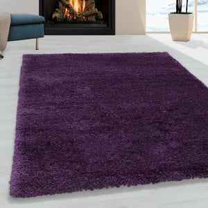 Muratap Pearl soft hoogpolig vloerkleed / lila- 200x290 cm
