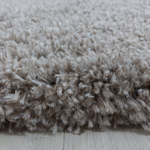 Muratap Pearl soft rond hoogpolig vloerkleed 160 cm rond