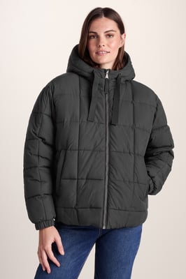 Else Womens Heavy Padded Short Jacket - Black