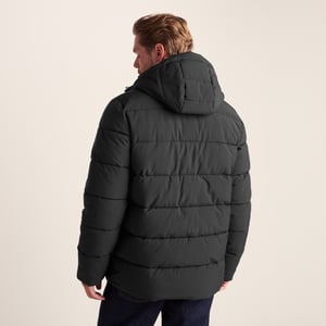 Tunnard Mens Padded Short Jacket - Black