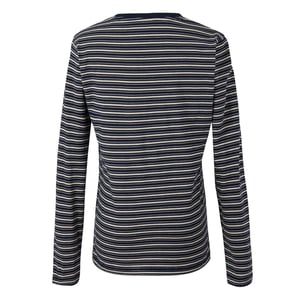 Regatta Långärmad t-shirt - damer/kvinnor Federica (Marinblått/ljus vanilj)