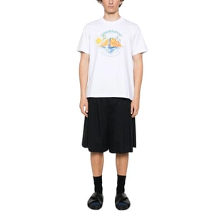 Casablanca Oasis Printed White T-shirt