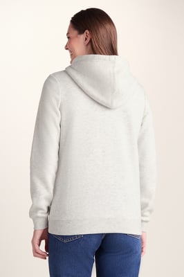 Mia Womens Zip Hoody - Oatmeal Marl