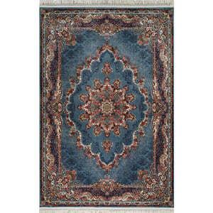 Muratap Isfahan oosters vloerkleed nain laagpolig klassiek vintage tapijt /