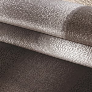 Muratap Plus vloerkleed laagpolig tapijt woonkamer beige / bruin- 80x150 cm