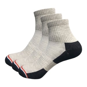 TOMMY HILFIGER Mens Ankle Socks 3 Pack Regular Trainer Soft Cotton Socks 6-10.5