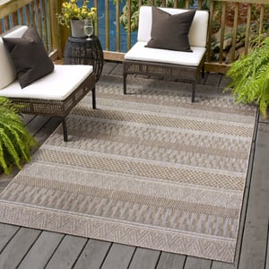 Muratap Uni binnen en buiten vloerkleed solid outdoor laagpolig tapijt 200x290 cm