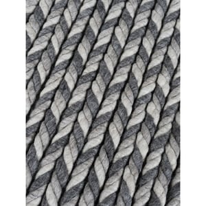 Veer Carpets Vloerkleed tino antraciet 160 x 230 cm