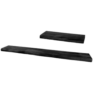 Home67 Wandplank pure mangohout set van 2 groot
