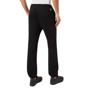 Fred Perry Heren Grote Logo Joggingbroeken (Zwart)