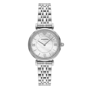 Emporio Armani Gianni T-bar Women's Silver Watch AR11701