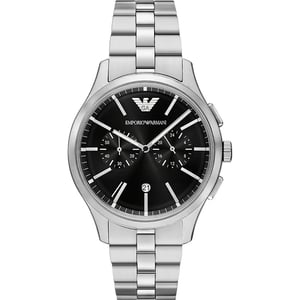 Emporio Armani Dario Heren Zilveren Horloge AR11691