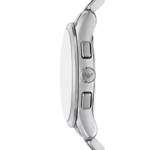 Emporio Armani Dario Heren Zilveren Horloge AR11691