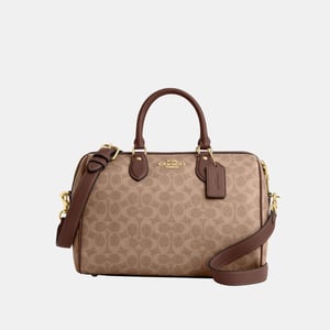 Rowan Large Satchel Bag In Signature Canvas