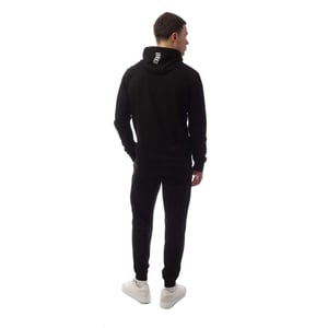 Emporio Armani EA7 Core Identity trainingspak met volledige rits voor heren in Zwart