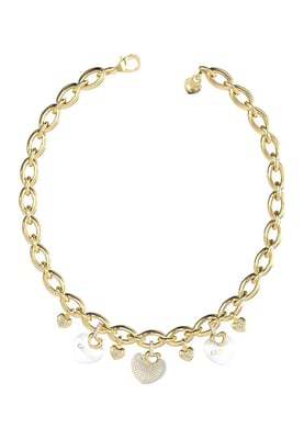 Guess UBN05203YGWH Ladies Crazy In Love Necklace