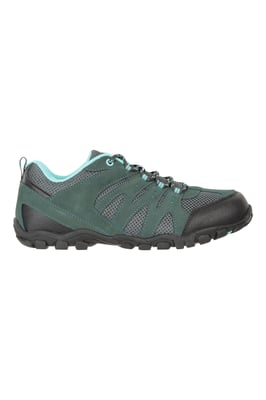 'Outdoor II' Women's Hiking Shoes Suede Mesh Upper Rubber Outsole Trekking Footwear Navy/Blue