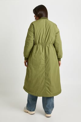 Maxi Cinched Bomber Jacket