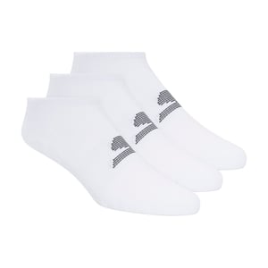 Men's Skechers 3 Pack of No Show Socks in White