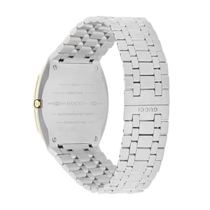 Gucci YA163403 25H 34mm Unisex Quartz Watch in Gold