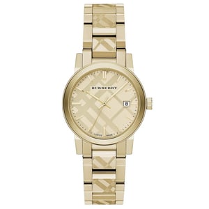 Burberry BU9145 The City Elegant Gold-Tone Women's Watch
