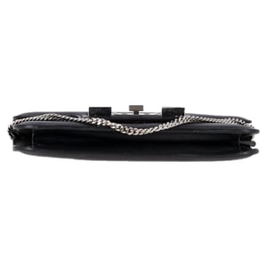 Proenza Schouler PS11 Wallet on a Chain Bag in Black Calfskin Leather