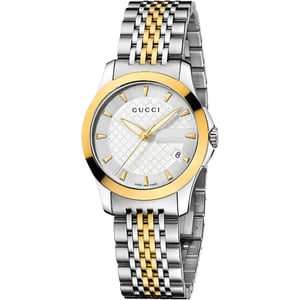 Gucci YA126511 G-Timeless Two-Tone Ladies' Watch - Elegant Style
