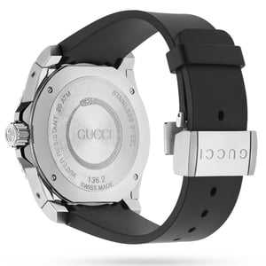 Gucci Dive Black herenhorloge YA136204 - Stijlvol en duurzaam uurwerk