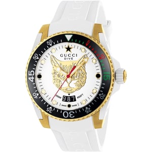Gucci YA136322 Dive dameshorloge - Elegant varend uurwerk
