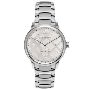 Burberry BU10004 Men's Silver Stainless Steel Watch