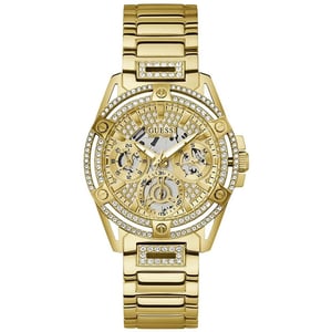 Stunning Guess GW0464L2 Queen Women's Gold Watch