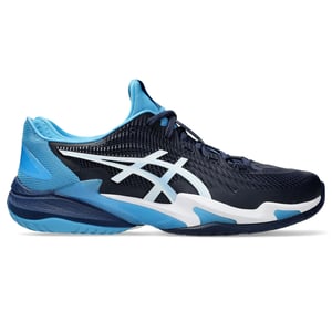 Asics Court FF 3 Novak Mens Navy Tennis Shoes