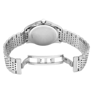 Gucci G-Timeless YA126402 Men's Watch with Black Dial and Silver Bracelet
