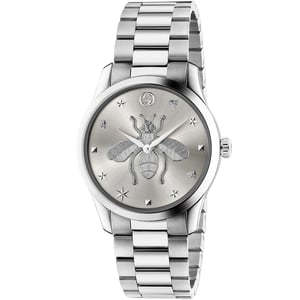 Gucci G-Timeless 38mm Unisex Stainless Steel Watch - YA1264126