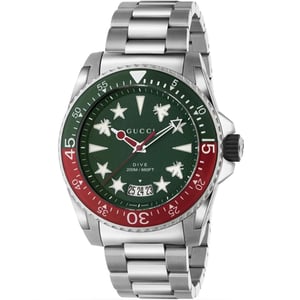 Gucci Dive Men's 45mm Watch - YA136222 - Stylish and Durable Timepiece