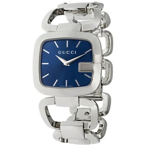 Gucci YA125405 G Women's 30mm Blue Dial Stainless Steel Watch